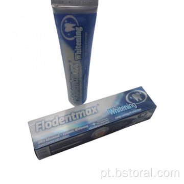 FlodentMax Branqueamento de creme dental Proteção duradoura